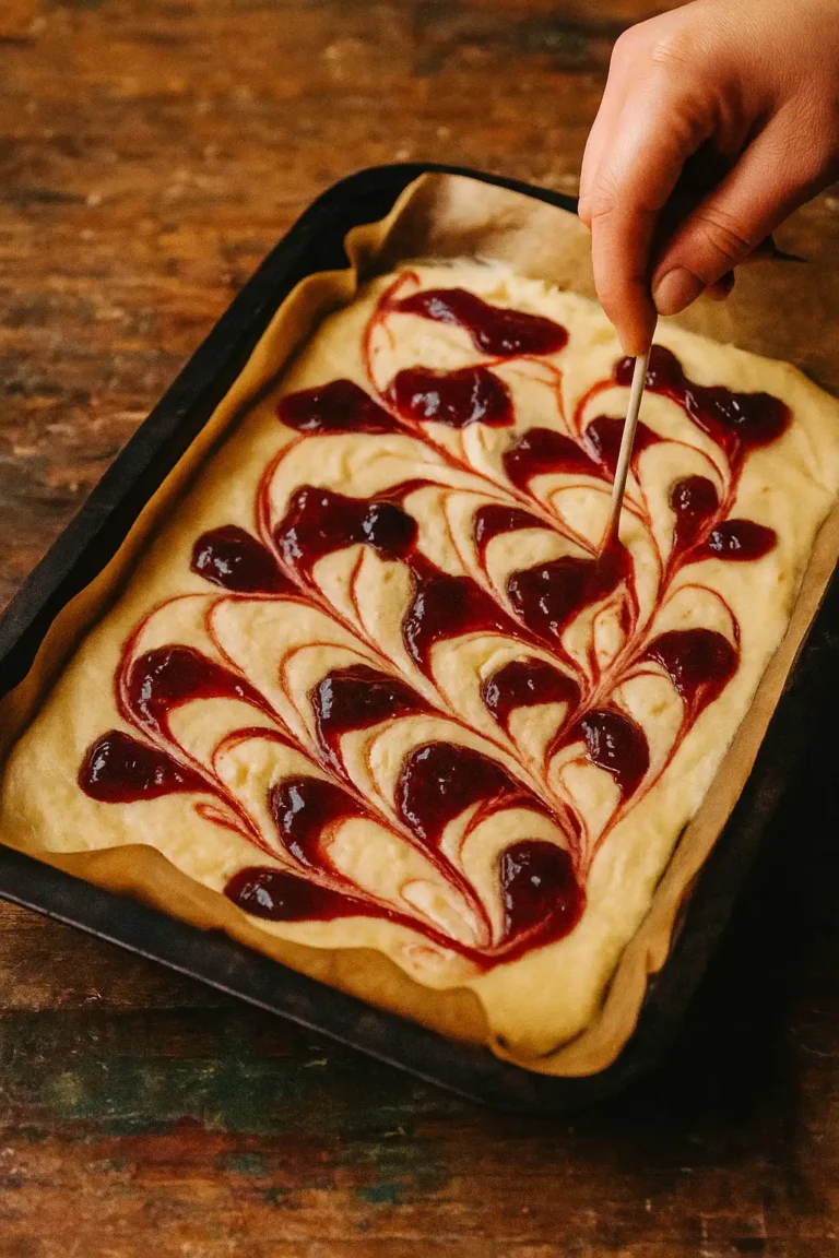 Blitz Kirschkuchen in 10 Minuten im Ofen